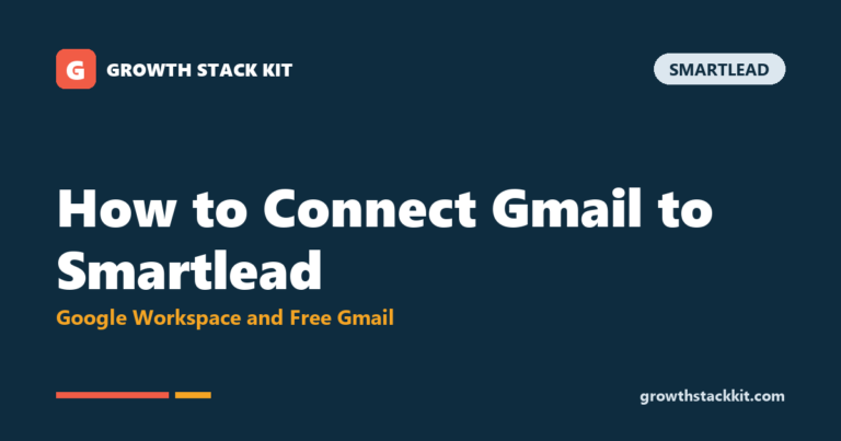 connect gmail to smartlead
