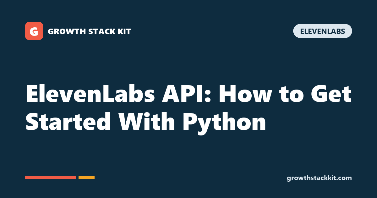 elevenlabs api
