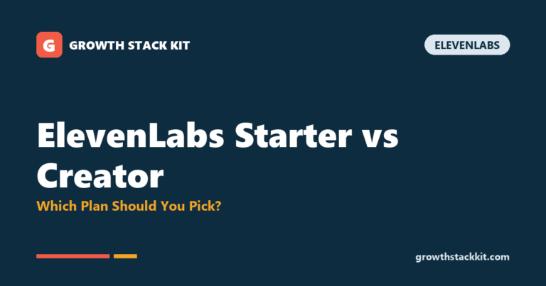 elevenlabs starter vs creator