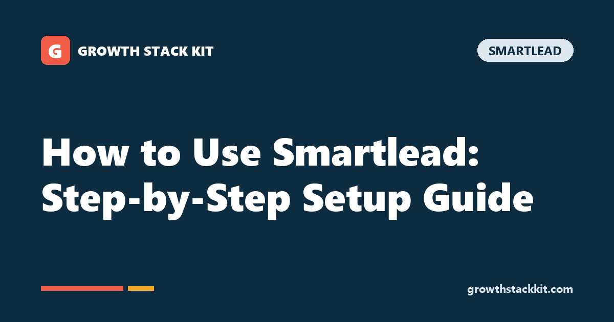 how to use smartlead